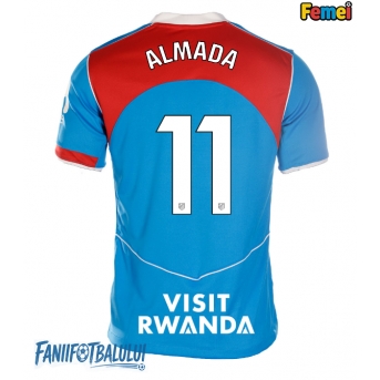 Atletico Madrid Thiago Almada #11 Tricou Fotbal Replică 2025-26 Femei Treilea